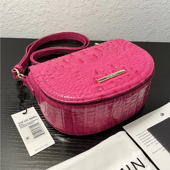 Brahmin Briar PARADISE PINK MELBOURNE Crossbody Shoulder Bag NWT - Picture 6 of 10